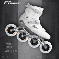 Patins à roulettes en fibre de carbone OOEM Inline, professionnels, pour adultes, hommes et femmes, fitness, course, 4 roues, patins urbains freestyle