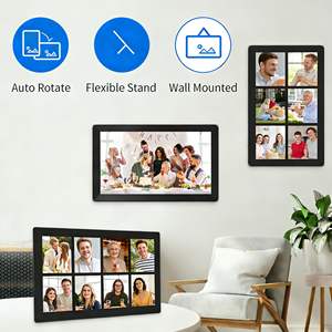 Cadre <span class=keywords><strong>photo</strong></span> numérique moderne avec écran tactile <span class=keywords><strong>de</strong></span> 15,6 pouces, partagez des moments, cadres <span class=keywords><strong>photo</strong></span> numériques pour exposition <span class=keywords><strong>de</strong></span> musée numérique - Product Image 6