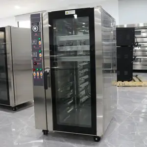 Forno elétrico/a gás de ar quente para assados, máquina comercial de forno de convecção.