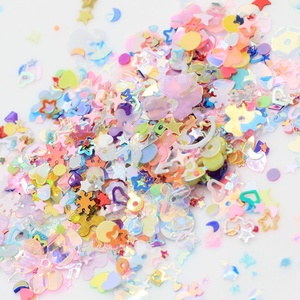 Paillettes brillantes pour ongles, paillettes brillantes, accessoires de décoration pour filles, <span class=keywords><strong>Nail</strong></span> Art, pour vacances ou fête, DIY, 1 boîte - Product Image 5