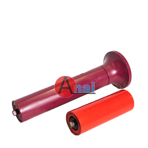 Con lăn băng tải B1000 chống ăn mòn trọng lực Con lăn nhà máy xi măng - Product Image 2