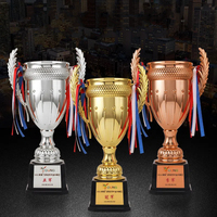 Hot New Manufacture trophée en métal de haute qualité tasse prix de gros trophée d'alliage de réunion annuelle d'affaires