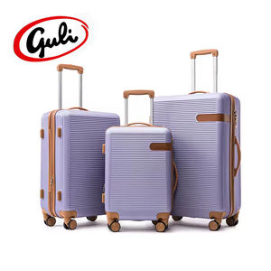 Koper Retro mewah untuk pria dan wanita, Set koper bisnis bawaan, koper Retro mewah, koper Vintage untuk perjalanan - Product Image 5