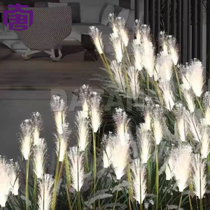 Led Solar Fairy Reed Lights Ip65 Rated Garden <b>Stake</b> Lamp For Outdoor Pathway <b>Ground</b> Lighting Holiday Decorations Rohs Certified - Product Image 4