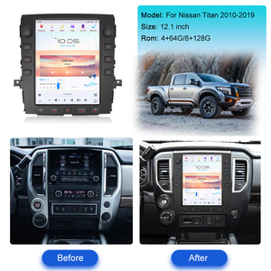 Radio de coche Android 13 DE 12,1 "para Nissan Titan 2010-2019 navegación GPS Multimedia estéreo DSP Carplay - Product Image 2