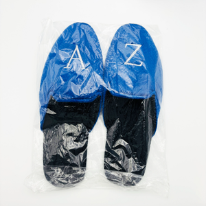 Đồ ngủ khách sạn cao cấp màu xanh lam, mềm mại, in logo theo yêu cầu. - Product Image 4