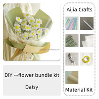 Bouquet de fleurs en bâton torsadé, bouquet de tulipes tissé à la main, bouquet créatif en velours corail, calla fini, cadeau pour petite amie