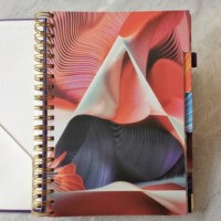 Carnet A5 personnalisé à spirale et reliure cousue, couverture lignée, logo gaufré or, pour journal de voyage, cadeau d'entreprise, fabricant