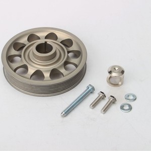 V-Belt <b>Pulley</b> Aluminum Alloy 30 Mm Bore 3 Grooves For Honda Civic Accord 2.0 2.4 Engine Repair Parts - Product Image 1