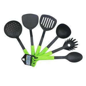 Nhà Máy Bán buôn không dính Cookware Set macron hỗn hợp xử lý nhựa 6-Piece dụng cụ nhà bếp cho nhà bếp - Product Image 3