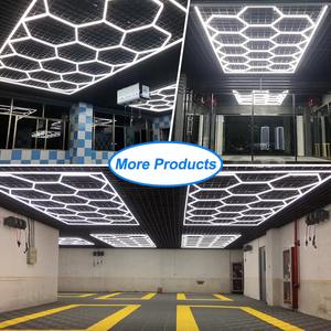 Tension personnalisée et mise sous tension Led et plafonnier mural au néon avec forme hexagonale pour l'extérieur - Product Image 5