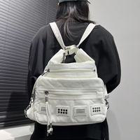Sac à bandoulière rétro en cuir souple pour femme, style européen et américain, tendance japonaise et coréenne, idéal pour les trajets quotidiens