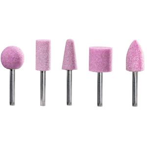 METABO-Juego de puntas montadas de aluminio Rosa 628335000, vástago 6 mm (5 uds.) -ABRASIVOS EAN 4007430228642 - Product Image 1