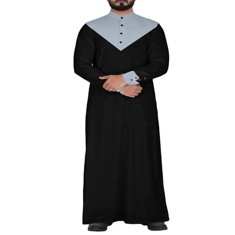 सबसे लोकप्रिय रंग ब्लॉक डिजाइन पुरुषों मुस्लिम पुरुषों मुस्लिम पोशाक पहनते हैं मुसलमान मुसलमान