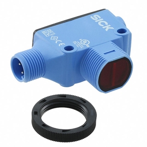 P/N 1074774 เซ็นเซอร์อุตสาหกรรมใหม่และของแท้ SENSOR RETROREFL 10M NPN DO/LO - Product Image 1