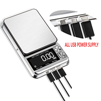 Balance numérique multifonction 200g 0.01g, mini balance de poche portable pour bijoux, pièces de monnaie, herbes