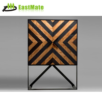 Table console contemporaine en bois massif pour hôtels modernes hall d'entrée espaces publics salon appartement usage commercial élégant