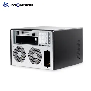 New 8 HDD Hot Swap NAS IPFS Server Chassis Max Support M-ATX 9.6"*9.6" And Below Motherboard For Cloud Date Storage