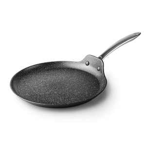 Padella per crêpe antiaderente da 10 pollici con rivestimento in ceramica e manico in acciaio inossidabile per crêpe, omelette e pancake - Product Image 1