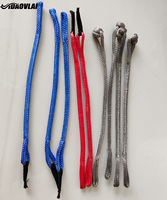 Usine personnalisée 2mm UHMWPE boucle anneau cerf-volant corde de surf avec queue de cochon connecter 2-6mm cerf-volant accessoires d'équipement de surf