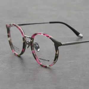 Wholesale Luxury Optical Acetate Eyewear Frames Monturas En Acetato