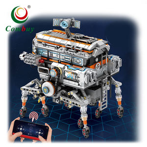 Động Cơ Trạm Không Gian Tự Làm 14 + Khối Giáo Dục Lắp Ghép Đồ Chơi - Product Image 1