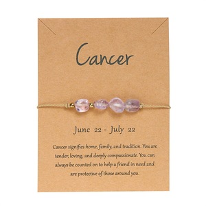 Pulseras de Piedras Naturales con Cuentas de los 12 Signos del Zodiaco, Pulseras de Astrología de Chakra para Mujeres y Hombres, Estilo Moderno y a la Moda - Product Image 6