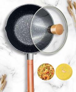 <strong>Japanese</strong> Household Small Stockpot with Non-Stick Maifan <strong>Stone</strong> Glass Cover Milk <strong>Pot</strong> - Product Image 2