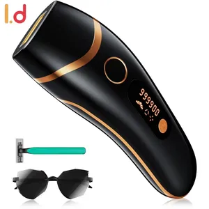 0.3S extremely fast flash beauty personal care laser hair epilator wholesale female and male rechargeable hair remover