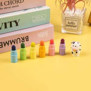 Mini stylo <span class=keywords><strong>surligneur</strong></span> empilable Pastel mignon 6-en-1 couleurs assorties marqueur de fruits animaux innovant <span class=keywords><strong>surligneur</strong></span> liquide fabricant haut - Product Image 5