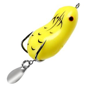 Señuelo de Pesca de Rana Suave, <span class=keywords><strong>4</strong></span>.2 cm, 8 g, Doble Anzuelo, Lentejuelas, Cebo de Rana Trueno - Product Image 6