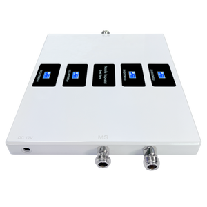 Amplificador de señal de teléfono móvil de banda cuádruple de dos puertos para 850 900 1800 2100Mhz 2G 3G 4G 5G amplificador de señal móvil para redes GSM - Product Image 5