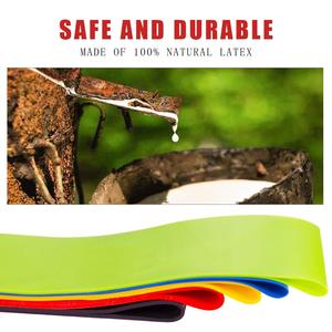 5 gói biểu tượng tùy chỉnh phụ nữ tập thể dục đàn hồi <span class=keywords><strong>Yoga</strong></span> Pilates Latex toàn bộ cơ thể căng tập thể dục kháng Vòng ban nhạc - Product Image 2