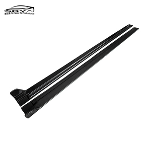Minigonne laterali in fibra di carbonio stile KB di alta qualità per Audi <span class=keywords><strong>A6</strong></span> <span class=keywords><strong>Allroad</strong></span> <span class=keywords><strong>C8</strong></span> - Product Image 4