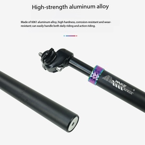 Meilleur coussin de <span class=keywords><strong>selle</strong></span> de vélo de montagne, <span class=keywords><strong>tige</strong></span> de <span class=keywords><strong>selle</strong></span> en aluminium absorbant les chocs 27.2 - Product Image 3