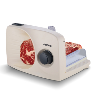 AKANE A.8802 150W elektrikli yiyecek dilimleyici Cortadora de ayarlanabilir kalınlık ve 170mm paslanmaz çelik bıçak ile alimentos - Product Image 3