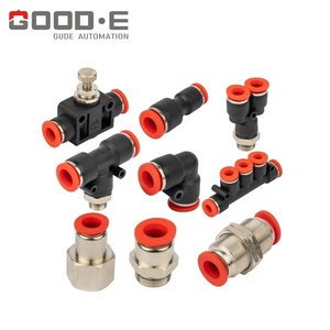 G1/4 G3/8 PU PE PLF PH PK لخطوط تدفق الهواء الآلية للتجميع - Product Image 6