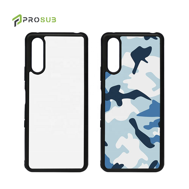 Prosub 2D Sublimation Cases Diy Custom Printing TPU PC Sublimation Blank Phone Case for Sony Xperia 10