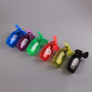 Mini ventilateur portable créatif pour l'été, avec logo personnalisé, idéal pour les cadeaux d'entreprise, avec fonction de charge, directement du fabricant - Product Image 2