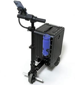 Scooter multifonctionnel moderne avec cadre en aluminium, porte-téléphone, porte-gobelet, roues pivotantes légères, 20 pouces, étanche - Product Image 1