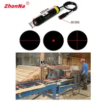 Nuevo Módulo de Diodo Láser Cilíndrico ZhonNa de 635nm con Controlador Integrado (Colimador de Puntos) para Máquinas de Corte de Madera y Piedra