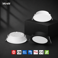 Plafonnier LED encastré plat ECO 15W 22W 32W 150 °   Plafonnier Beam IP50 avec diffuseur PC
