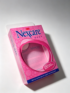 Boîte d'emballage personnalisée pour éponge de bain avec logo — Boîte de gros pour éponges de bain et éponges de maquillage, emballage de présentation en plastique transparent - Product Image 6