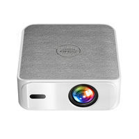 Projecteur CRT intelligent Full HD 3D portable T30 neuf 1080p pour cinéma maison, 400 lumens ANSI intégrés, approvisionnement direct usine transfrontalier