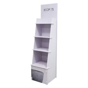 Pvc Foam Rak Display Mini, Rak Display Plastik Pot Bunga Lipat