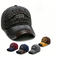 Gorra de Béisbol Estructurada de 6 Paneles de Alta Calidad con Parche Bordado y Cierre Ajustable para Unisex