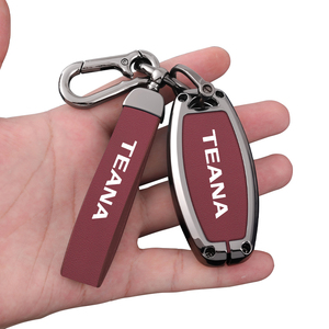 Vendita calda per <span class=keywords><strong>Nissan</strong></span> <span class=keywords><strong>Qashqai</strong></span> custodia per chiave per auto da 2008 a 2023 in pelle di metallo portachiavi per automobile custodia protettiva - Product Image 6