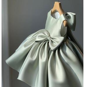 Vestidos de Fiesta para Niñas al por Mayor, Vestido de Princesa con Lazo para Cumpleaños, Ropa Infantil G22 - Product Image 3