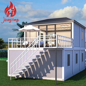 Casa Contenedor Prefabricada Modular de 20 Pies, Plegable, Desmontable, con Paneles Sándwich, <span class=keywords><strong>Edificio</strong></span> de <span class=keywords><strong>Oficinas</strong></span> <span class=keywords><strong>en</strong></span> <span class=keywords><strong>Venta</strong></span>, Campamento de Ingeniería - Product Image 3