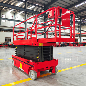 Bestseller SSJB JB-SS10 9,8 m elektrische Schere Heben Luft arbeit Mobile Hebebühne CE-zertifizierte Sicherheit Langlebig - Product Image 3